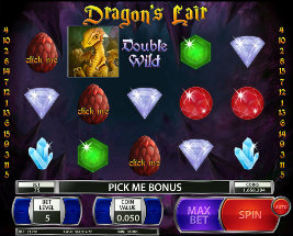 Play casino games such as Dragons' Lair at WinADayCasino.eu!