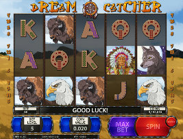 Play casino games such as Dream Catcher at WinADayCasino.eu!