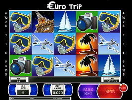 Play casino games such as Euro Trip at WinADayCasino.eu!