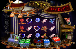 Play Fair Tycoon slot machine and other casino games at Win A Day Casino!