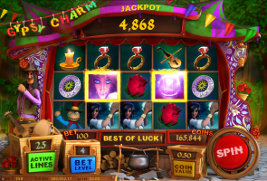 Play casino games such as Gypsy Charm at WinADayCasino.eu!