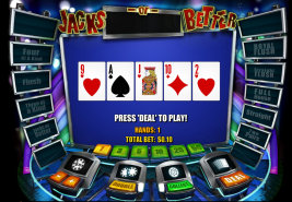 Play no download casino games such as Jacks Or Better Video Poker at WinADayCasino.eu!