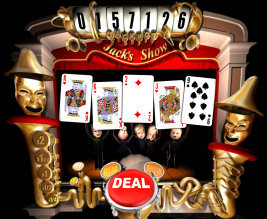 Play no download casino games such as Jacks Show at WinADayCasino.eu!