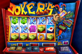 Play casino games such as Joker's Tricks at WinADayCasino.eu!