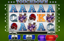 Play casino games such as Touchdown at WinADayCasino.eu!