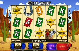 Play casino games such as Wild West at WinADayCasino.eu!