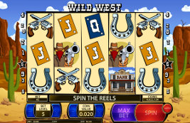 Play casino games such as Wild West at WinADayCasino.eu!
