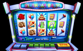 Play casino games such as Birthday Bash at WinADayCasino.eu!