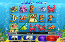 Play casino games such as Deep Blue at WinADayCasino.eu!