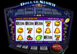 Play casino games such as Dollar Storm at WinADayCasino.eu!