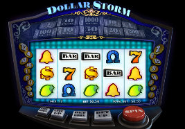 Play casino games such as Dollar Storm at WinADayCasino.eu!