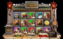 Play casino games such as Gladiator Games at WinADayCasino.eu!