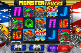 Play casino games such as Monster Trucks at WinADayCasino.eu!