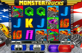Play casino games such as Monster Trucks at WinADayCasino.eu!