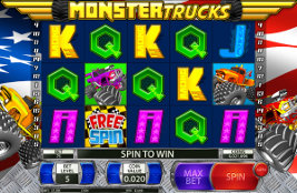 Play casino games such as Monster Trucks at WinADayCasino.eu!