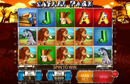 Play casino games such as Safari Park at WinADayCasino.eu!