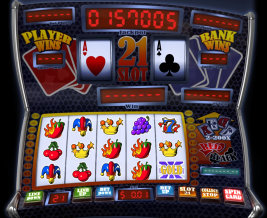 Play Slot 21 and other casino games at Win A Day Casino!