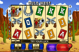 Play casino games such as Wild West at WinADayCasino.eu!